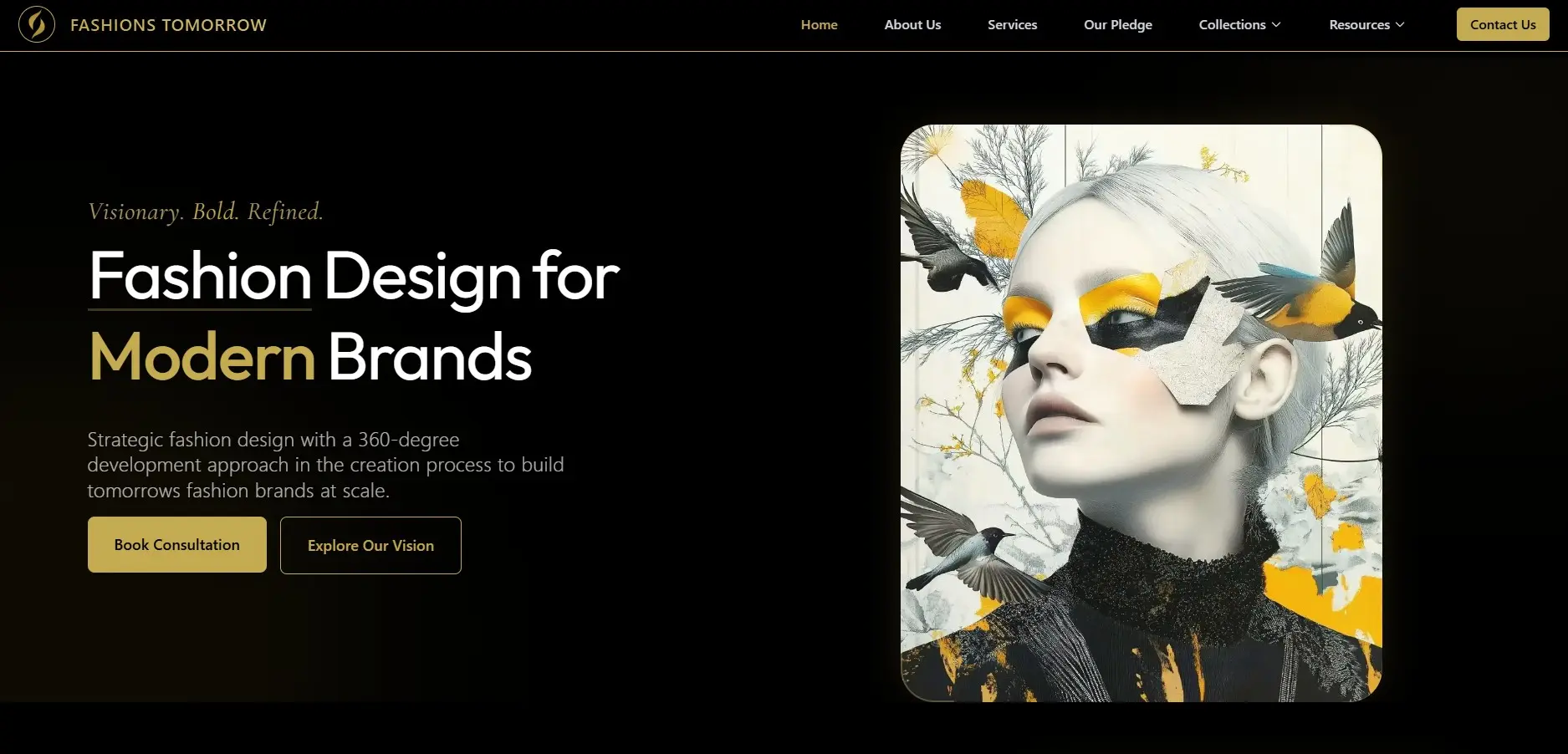 Fashions Tomorrow — built by Blue Penguin Digital